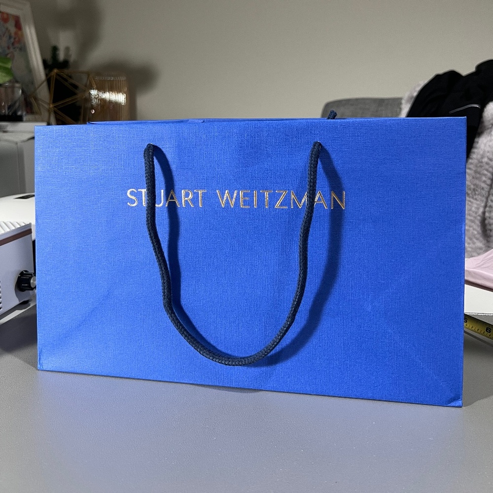 [All for$6-20 ]Stuart Weitzman paper gift shopping bag